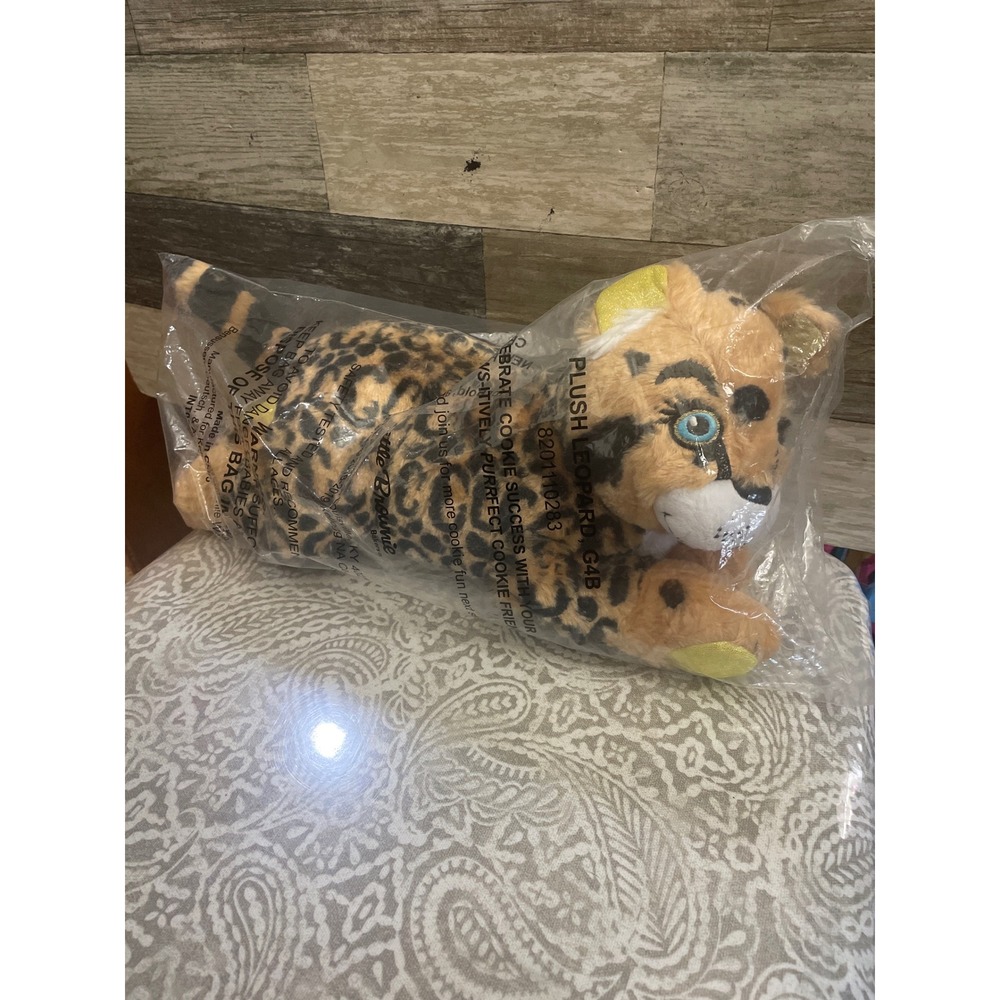 Plush Leopard Stuffed Animal Toy Girl Scout Cookie Celebration Gift New